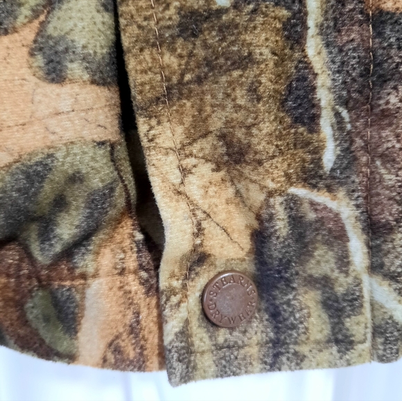 Youth Camo Jacket Small Mad Dog Hunting Advantage Timber Snap Zipper Hooded - Picture 5 of 9